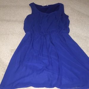 Blue dress